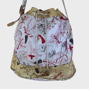 Patrizia Pepe Firenze Bucket Hobo Bag Purse Italian